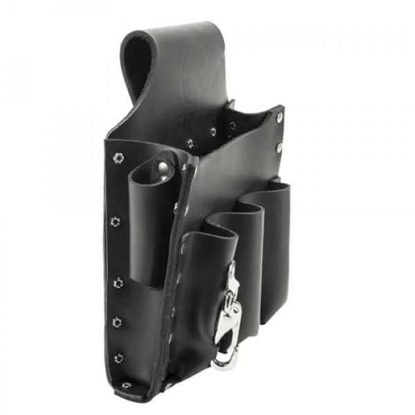 Klein Tools 5127T 도구 파우치, 6개 포켓, 터널 루프