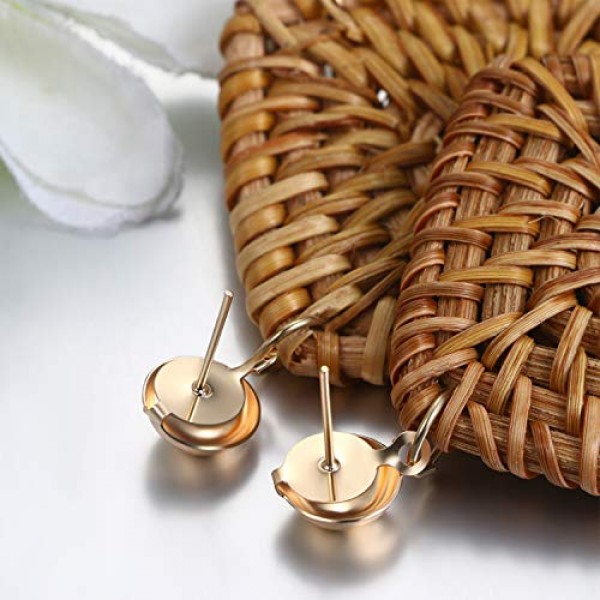 JewelryWe 보석 복고풍 귀걸이 Boho 스타일 수제 땋은 진술 귀걸이 여성을위한 매달려 술 펜던트 레이디 걸스 다양한 디자인, 금속 합금