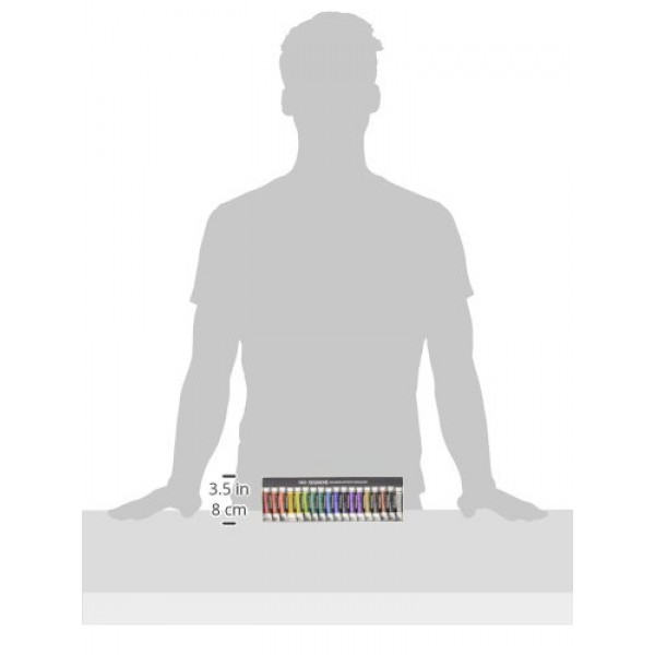 홀바인 아티스트 구아슈 세트 G703: 18 x 5ml 튜브