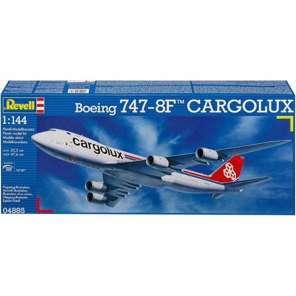 Revell Modellbau 04885 - 1:144 규모의 보잉 747-8F Cargolux