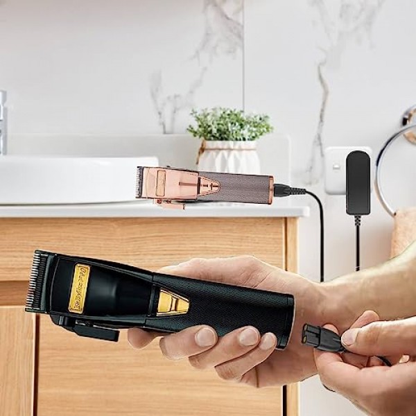 Babyliss Pro 트리머 FX870/FX825/FX820/FX788/FX787/FX726, FXSSM 마사지기, LoPROFX, Barberology GOLDFX, SILVERFX용 충전기