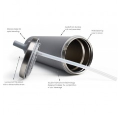 Smartshake Thermobecher의 Smartshake Bohtal, Rosegold, 11275001