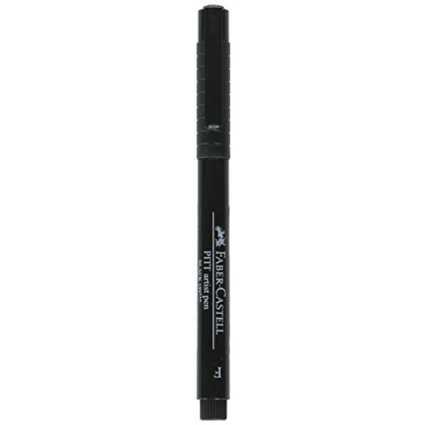 A.W. FABER CASTELL USA FC800011T 피트 아티스트 펜 ​​파인 Bc, 블랙