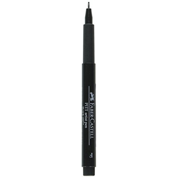 A.W. FABER CASTELL USA FC800011T 피트 아티스트 펜 ​​파인 Bc, 블랙