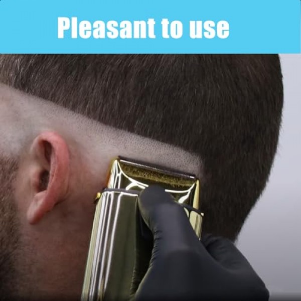 BaBylissPRO Barberology 전기 면도기용 교체 포일 및 커터 2개, BaBylissPRO FXFS2 면도기와 호환되는 이중 포일 면도기 교체 헤드(골드)