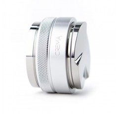 크레마 커피 제품 | 51mm 에스프레소 분배기/레벨러 및 핸드 탬퍼 | 51mm Delonghi Dedica 및 La Specialista Portafilter에 적합 | 양면, 조절 가능한 깊이 | 아름다운 에스프레소 핸드