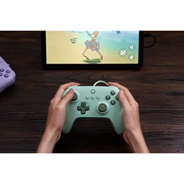 Windows PC, Android, Steam Deck 및 Raspberry Pi(필드 그린)용 8Bitdo Ultimate C 유선 컨트롤러