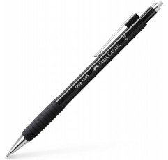 파버카스텔 205023 - 샤프 펜슬 세트 GRIP 1345 검정, 3개, 경도 B, 심 두께 0.5mm, 통합 지우개 포함