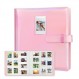 Fujifilm Instax Mini 카메라용 640 포켓 사진 앨범, 폴라로이드용 사진 앨범, 가죽 커버, Instax Mini 12 11 9 40 90 8 7 Evo LiPlay 즉석 카메라, 2x3 사진 앨범(매직 핑크)