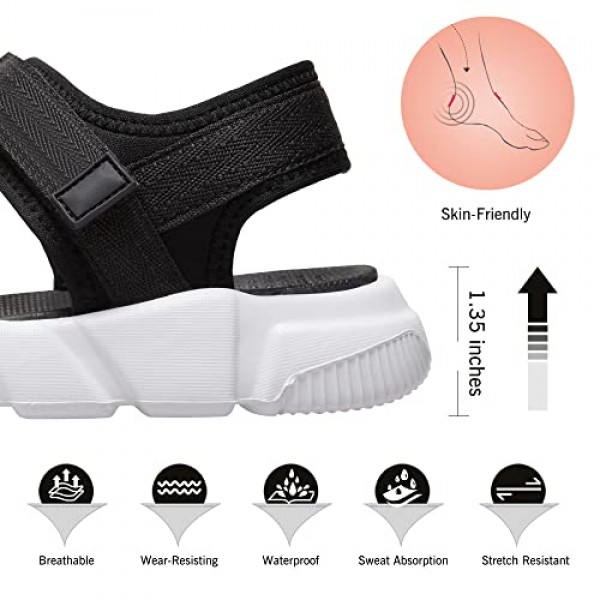 Camelsports 여성 워킹 샌들 여름 운동 샌들 스포츠 워터 슈즈 캐주얼 여행 야외 해변