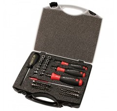 Wiha 28589 토크 제어 세트, 정확한 토크 1~50인치-파운드, 59피스