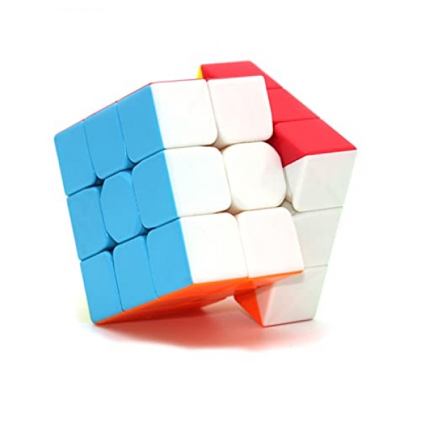 스피드 큐브 3x3, 클래식 매직 큐브 퍼즐 장난감 크기 56mm, QIYI Warrior S 스피드 큐브, 쉽게 돌리고 부드럽게 플레이 내구성이 뛰어난 퍼즐 큐브 장난감, 매직 스퀘어 큐브