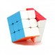 스피드 큐브 3x3, 클래식 매직 큐브 퍼즐 장난감 크기 56mm, QIYI Warrior S 스피드 큐브, 쉽게 돌리고 부드럽게 플레이 내구성이 뛰어난 퍼즐 큐브 장난감, 매직 스퀘어 큐브