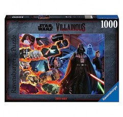 Ravensburger 스타워즈 악당:다스 베이더 성인을 위한 1000피스 직소 퍼즐 - 17339 - 모든 조각은 독특합니다,27 x 20