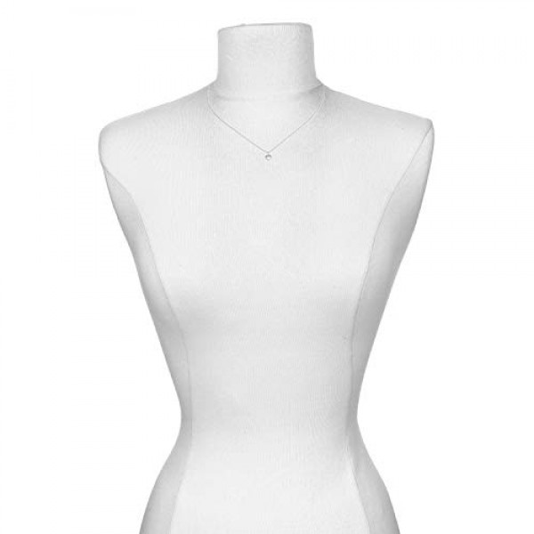 Pernille Corydon N385s 여성용 하트 목걸이 925-3D 실버 하트 펜던트 사랑 목걸이 / 자연의 모양 시리즈, 실버, 코리돈