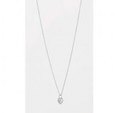 Pernille Corydon N385s 여성용 하트 목걸이 925-3D 실버 하트 펜던트 사랑 목걸이 / 자연의 모양 시리즈, 실버, 코리돈