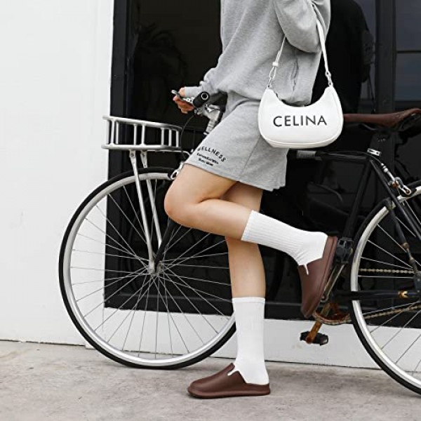 Meetinspace 여성 남성 unisex eva clogs dupes 와이드 라운드 발가락 뮬 가볍고 편안한 하우스 슬리퍼 커플 슬립 온 슈즈