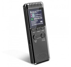 Vivaniir 64GB 음성 녹음기, 80시간 지속되는 배터리 1100mAh, 음성 활성화 및 금속 하우징을 갖춘 견고한 녹음 장치, 강의 회의 인터뷰용 USB-C 디지털 음성 녹음기