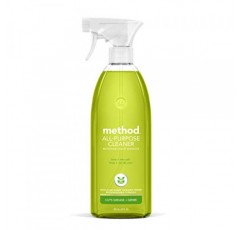Method 다용도 클리너 스프레이, 석회 + 바다 소금, 대부분의 카운터, 타일, 석재 등에 적합한 식물성 및 생분해성 포뮬러, 28온스 스프레이 병, (1팩)