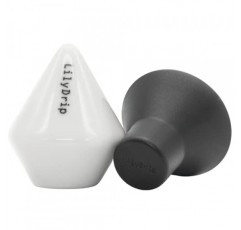 세라믹 푸어 오버 커피 메이커 세트 - 양조 커피 드리퍼로 커피 맛이 좋아지고 드립 유속이 향상됩니다. - 커피 바, 가정용 커피 액세서리 - LILY Coffee Add On Fits V60, Origami