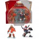Gormiti - Mini Figures 5 cm Blister 2 pcs Series 3 Alfa Ikalos 및 Alfa Lord Helios Assortment 8 For Children Over 4 Years Valuable Games GRA35300