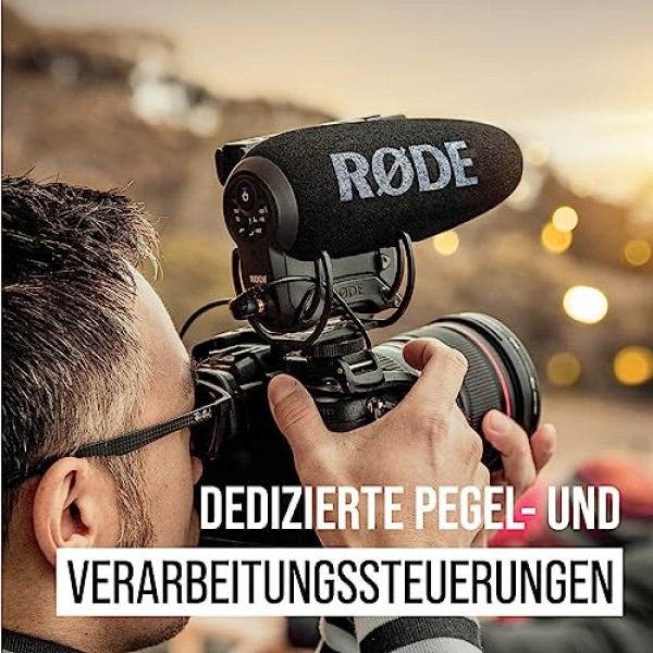 사진 및 비디오 카메라용 Rode VideoMic Pro+ 마이크