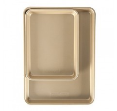 Nordic Ware Naturals NonStick 하프 시트 및 쿼터 시트 세트 24인치