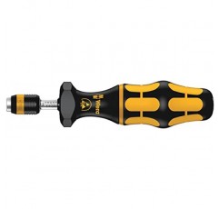 Wera 05074730001 Kraftform ESD 7440 육각 토크 드라이버, 1/4 헤드, 0.3-1.2 Nm 가변 토크 조정 범위