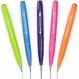 펜텔 붓 사인펜 SES15C – Pinselspitze – Faserspitze – 트로피컬 5er-Set
