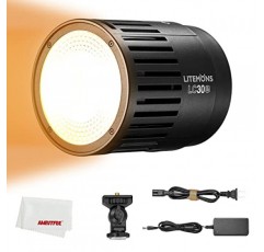 Godox LC30Bi 3200K-5600K 이중 색상 Litemons 탁상용 LED 조명, 25200LUX@0.5m, CRI 95+/TLCl 96+, 11가지 사전 설정 조명 FX 효과