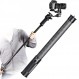 탄소 섬유 연장 폴, 빠른 트위스트 잠금 장치 4 섹션 튜브, 카메라 폰 Gimbal Stablizer Gopro DJI Osmo, 경량 디지털 카메라 셀카봉과 호환되는 1/4 나사 마운트