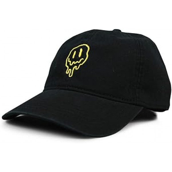 Riot Society 남성용 자수 조절 가능 아빠 모자