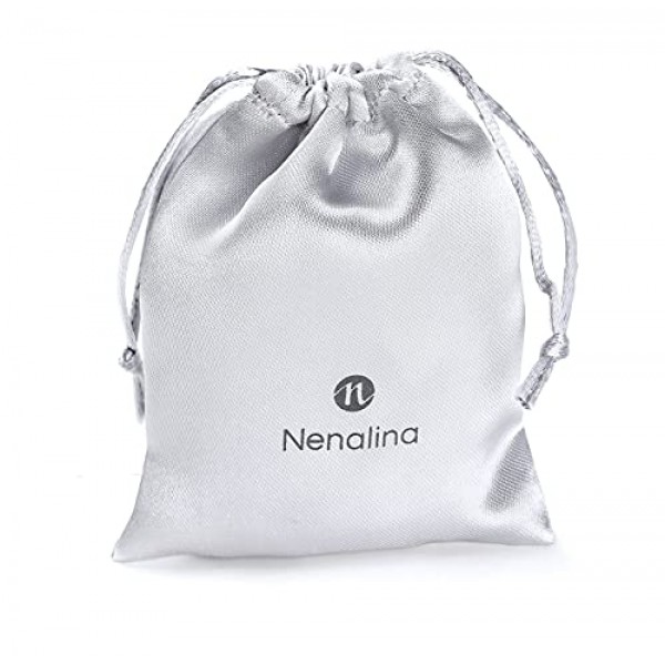 Nenalina 331096-000 여성용 팔찌 925 스털링 실버, 여성용 Infinity Sign Infinity Forever 팔찌, 팔찌 길이 18 cm + 3 cm 연장, 331096-000, 스털링 실버, 스톤 없음