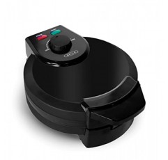 BELLA 클래식 벨기에 와플 메이커, 붙지 않는 매우 깊은 접시, 브라우닝 제어 손잡이, 잠금 래치 및 쿨 터치 핸들, 7