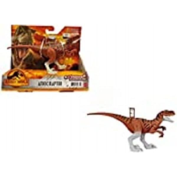 Giochi Preziosi World Jurassic Dominion - Extreme Damage Dinosaur ''Atrociraptor'' - 공룡 장난감 18 cm - 어린이용 공룡 전투 손상 GWN19 - 멀티컬러
