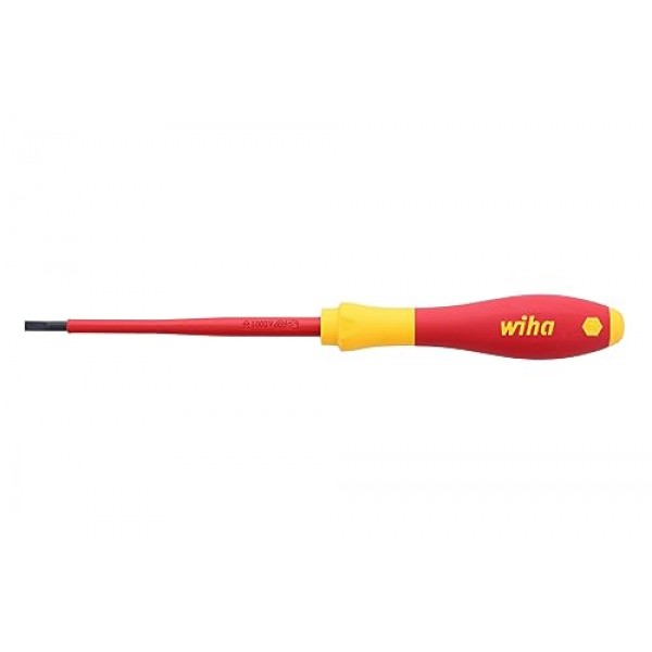 Wiha 32015 절연 SoftFinish 일자 드라이버 3.5mm x 100mm
