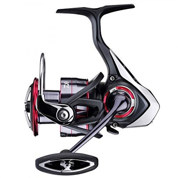 Daiwa FGLT3000DC Fuego LT 스피닝 릴, 6+1 5.3:1 FGLT3000DC, 블랙