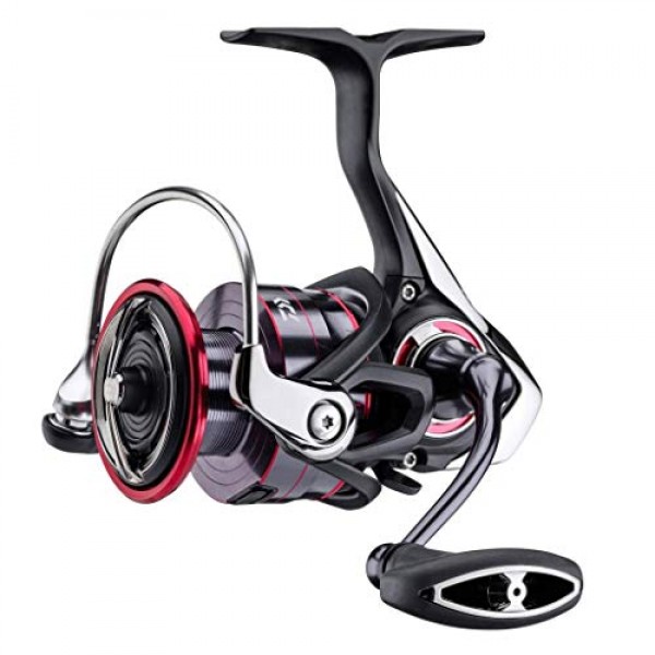 Daiwa FGLT3000DC Fuego LT 스피닝 릴, 6+1 5.3:1 FGLT3000DC, 블랙