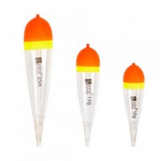 Zite 낚시 프레데터 플로트 3개 세트 투명 – 10-25g 파이크 플로트 낚시 – 플로트 낚시 플로트 Zander 연속 플로트