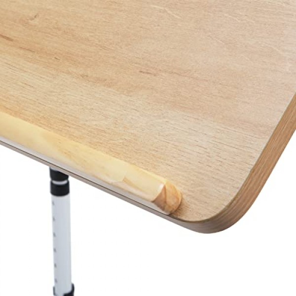 YISHAN 직소 퍼즐 테이블 롤링 카트 500 1000 조각 퍼즐, 이동식 랩 퍼즐 보드, 공압식 손가락 터치 틸트 조정, 높이 조절 가능, 프리미엄 고무 바퀴