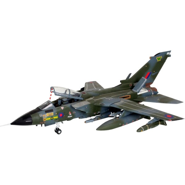 Revell Revell_64619 모델 키트 비행기 1:72 - Tornado GR.1 RAF 1:72 스케일, 레벨 4, 많은 디테일이 있는 충실한 복제품, 기본 액세서리가 포함된 모델 세트, 64619