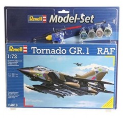 Revell Revell_64619 모델 키트 비행기 1:72 - Tornado GR.1 RAF 1:72 스케일, 레벨 4, 많은 디테일이 있는 충실한 복제품, 기본 액세서리가 포함된 모델 세트, 64619