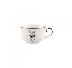 Villeroy & Boch Vieux 룩셈부르크 티컵, 7.5온스, 화이트/블루