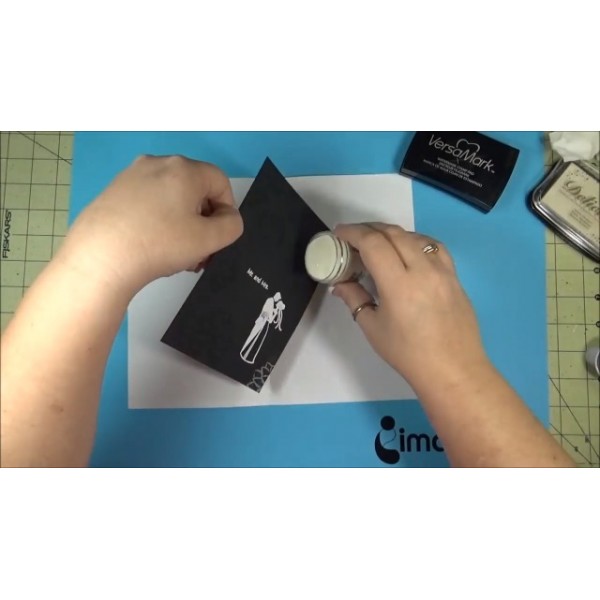 Tsukineko 듀얼 엔드 VersaMarker 펜, 검정색