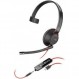 Plantronics - 207577-03 Blackwire C5210 헤드셋 - 모노 - USB 유형 A - verkabelt - 20Hz - 20kHz - OTH - 모노럴 - Supra-Aural - 노이즈 캔슬링 Mikrofon