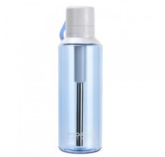 HYDRATE 필터링된 물병 700ml / 24oz - 연한 파란색 - 어린이에게 안전한 Tritan 소재, 재사용 가능, 내구성, BPA 없음, 캠핑 모험 및 일일 수분 공급 요구에 이상적
