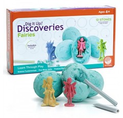 MindWare 파헤쳐보세요! Discoveries: 요정 STEM 장난감 - 각 키트에 12개의 요정이 들어 있습니다. - 훌륭한 교육 게임 또는 파티 활동 - 4세 이상에게 적합