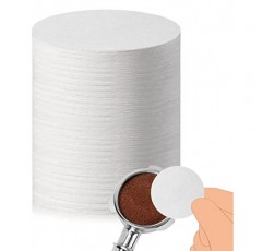 Mimore 에스프레소 필터 종이 54mm - 500PCS 에스프레소 머신용 표백되지 않은 커피 종이 필터 - Breville Barista, Mr. Coffee 등과 호환되는 일회용 포터필터 종이 에스프레소 필
