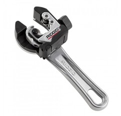 RIDGID 32573 모델 118 2-in-1 클로즈 쿼터 자동 공급 1/4 ~ 1-1/8 금속 튜브 콤팩트 커터, 실버/블랙