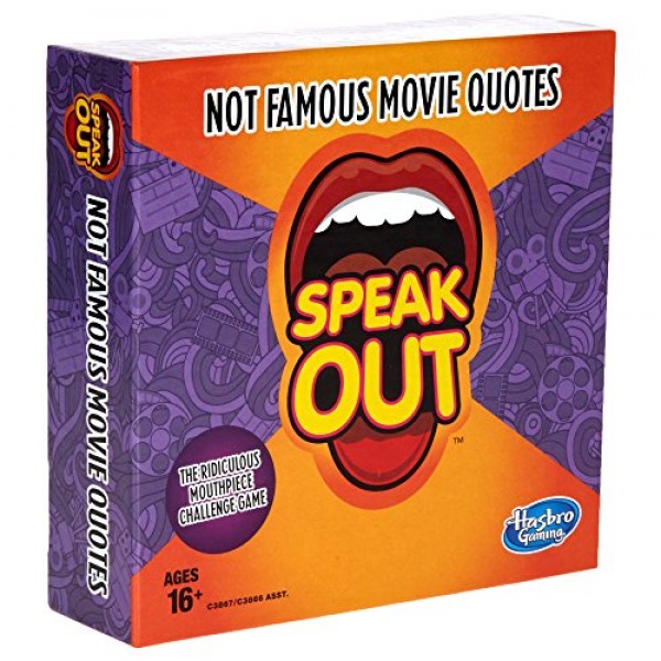 Hasbro Gaming Speak Out 확장팩: 유명하지 않은 영화 인용문